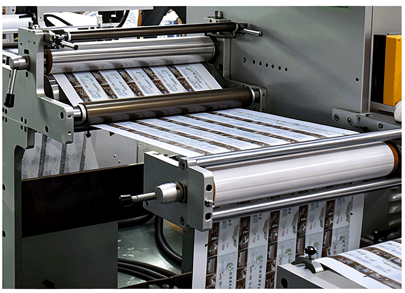 Mehrfarben-Rollendruckmaschine