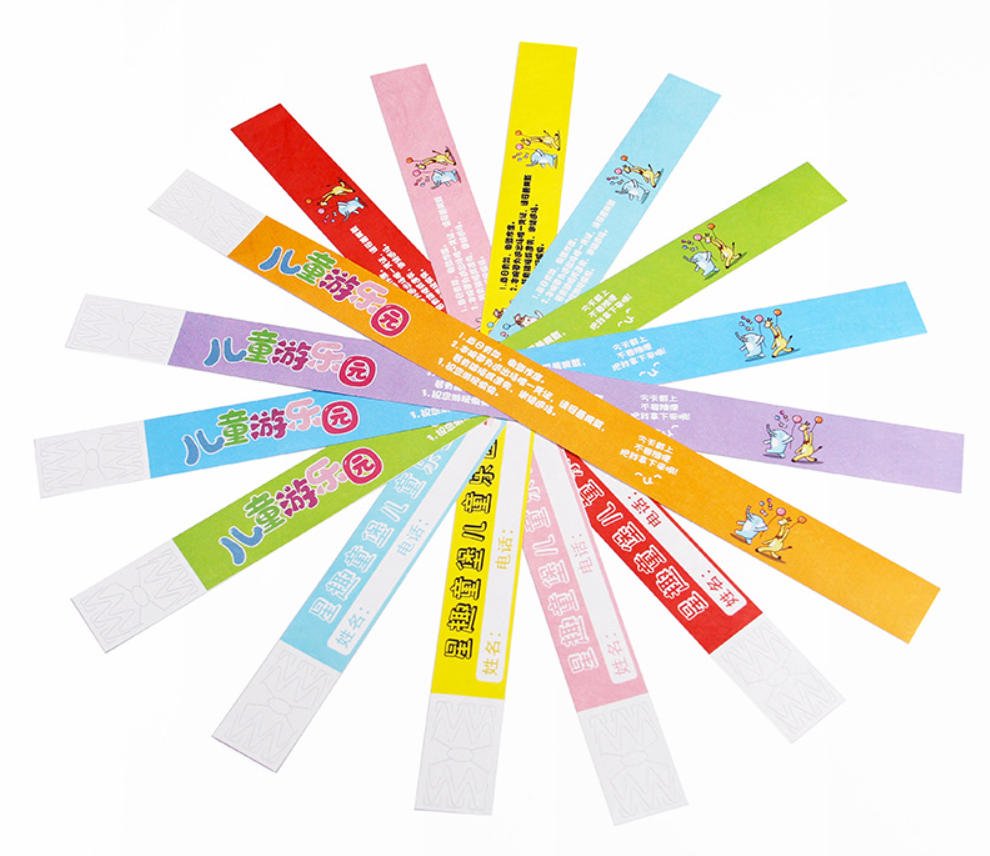 Umweltfreundliche Armbänder für Events