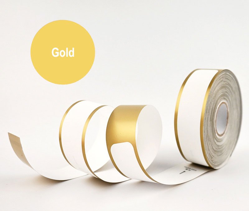 Gold Thermopapier-Armband