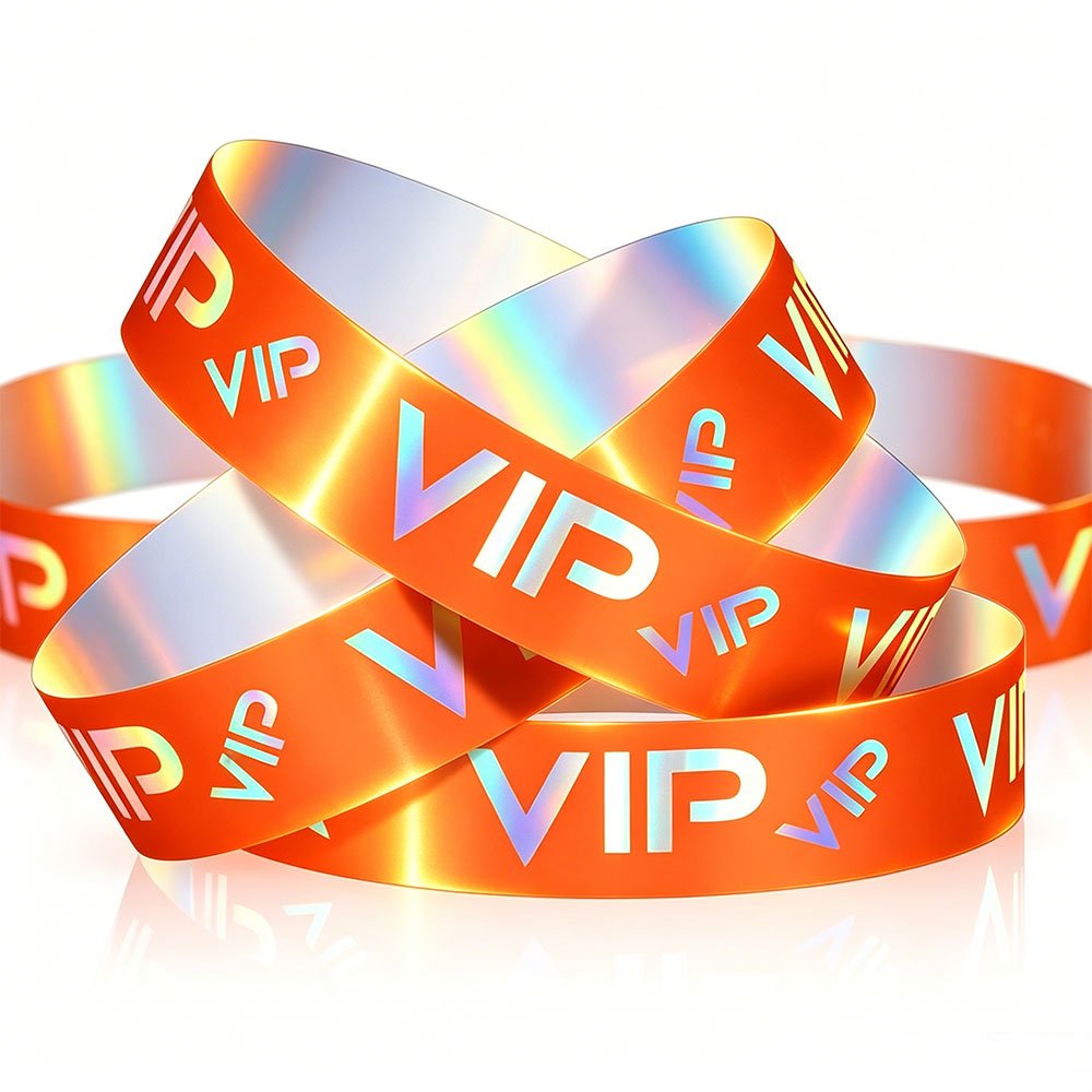 Tyvek Hologramm Armbänder