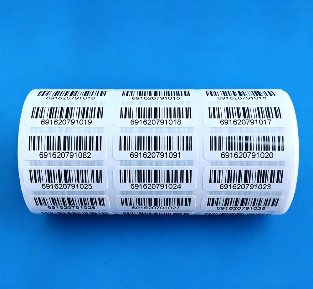MRP Preisetikett mit Barcode für Supermärkte