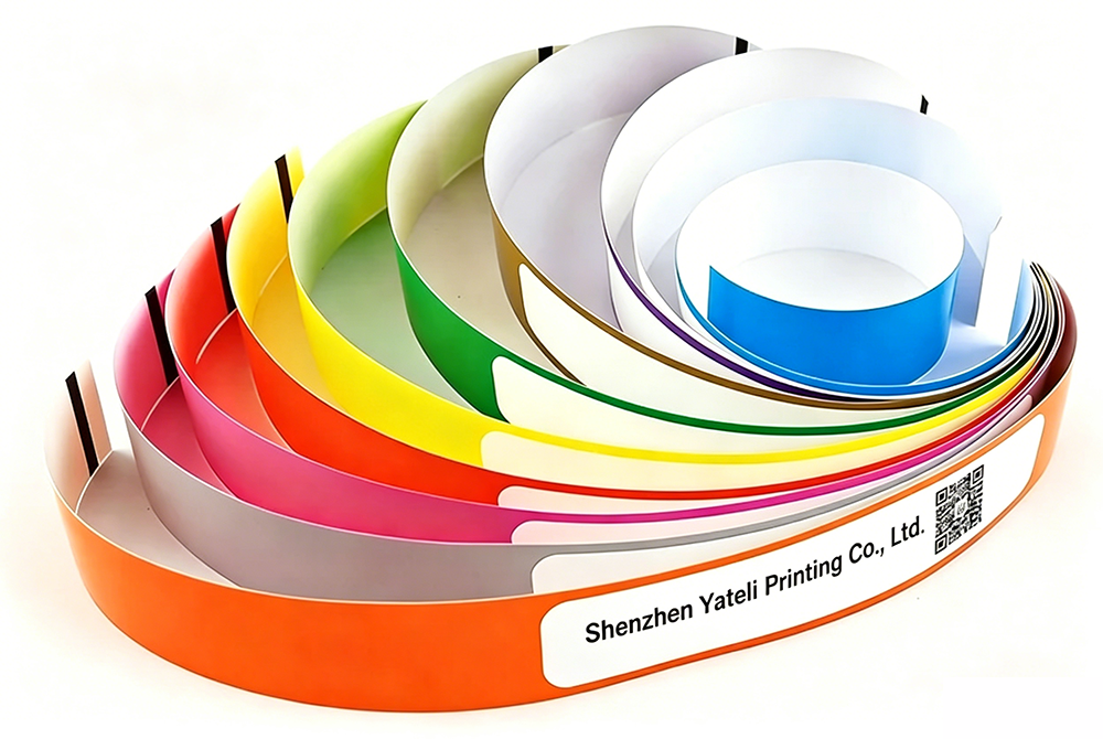 Thermopapier-Armbänder für schnellen Event-Check-in