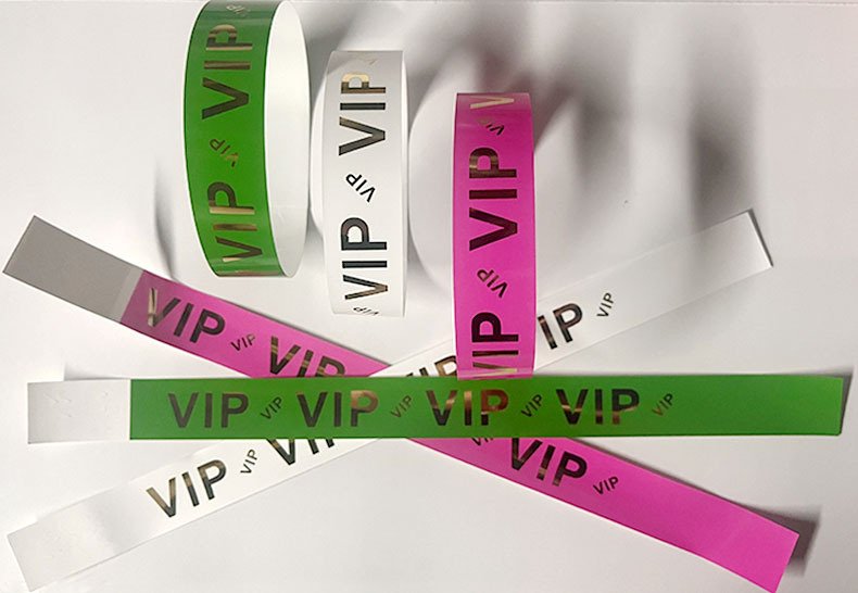 Individuelle VIP-Armbänder für Events